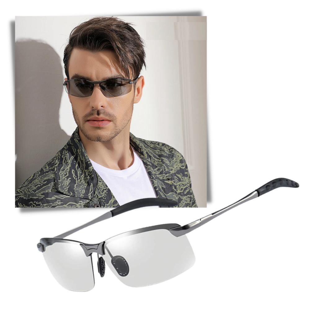 Occhiali da sole UV fotocromatici per uomo - Ozerty