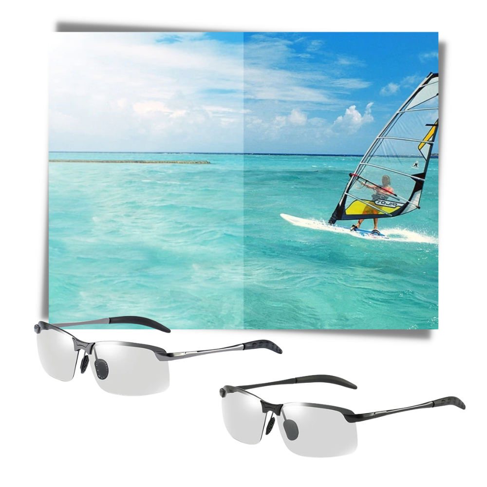 Occhiali da sole UV fotocromatici per uomo - Ozerty