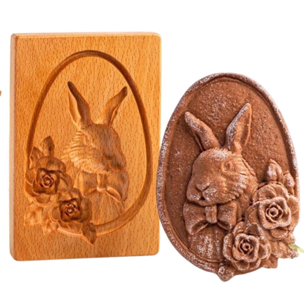 Stampo tagliabiscotti in legno