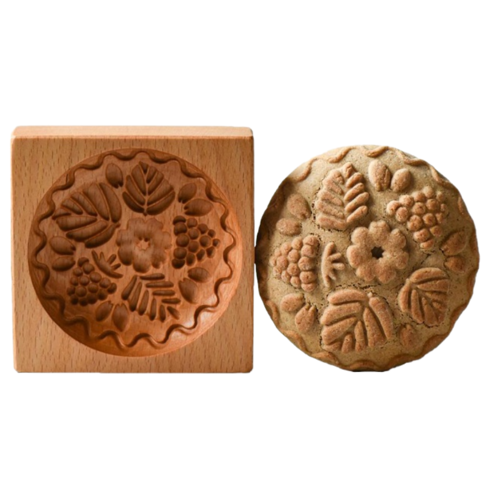 Stampo tagliabiscotti in legno