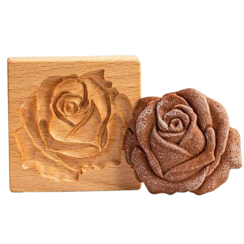 Stampo tagliabiscotti in legno