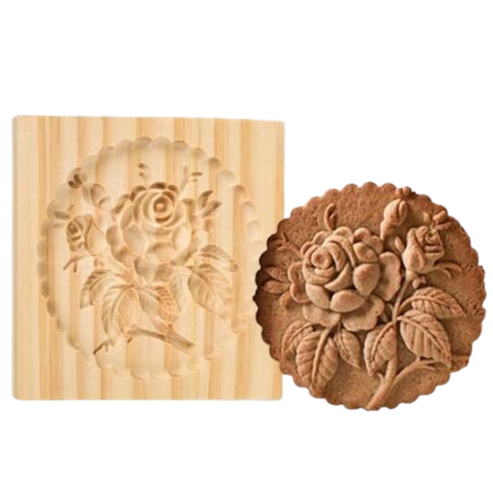 Stampo tagliabiscotti in legno - Ozerty