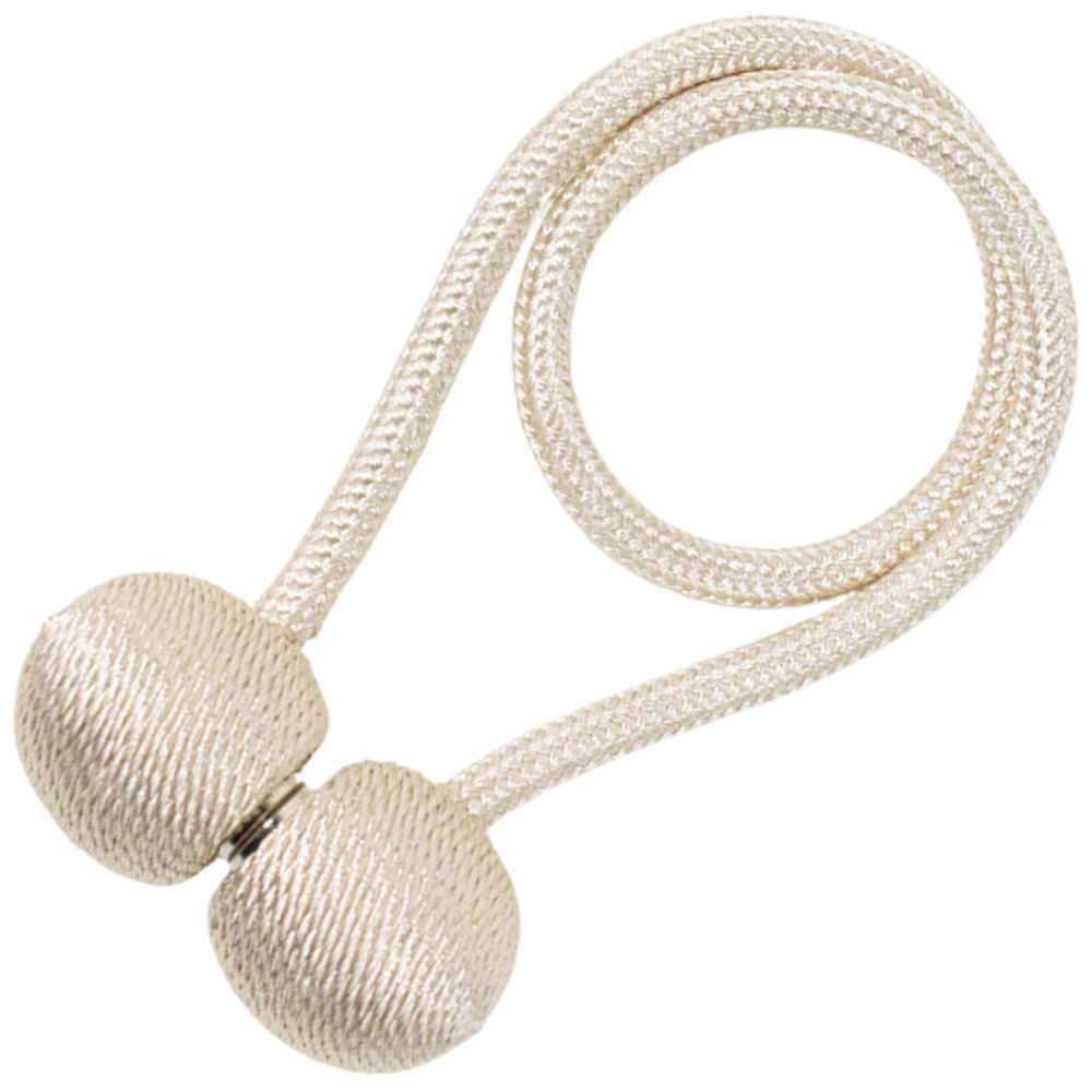 Confezione da 2 fibbie magnetiche per tende