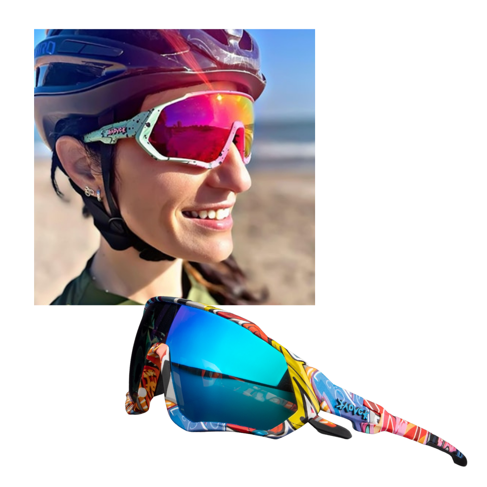Occhiali da sole polarizzati per il ciclismo - Ozerty
