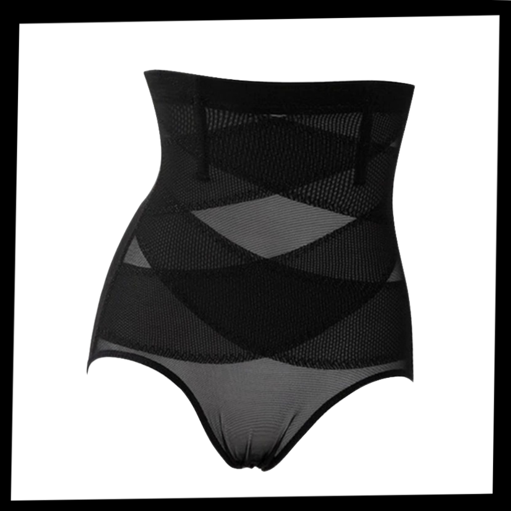 Shapewear a compressione incrociata che dimagrisce gli addominali  - Ozerty