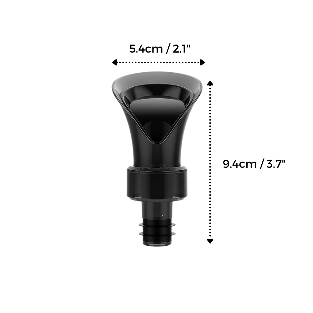 Decanter e sigillo per vino 2 in 1 - Ozerty