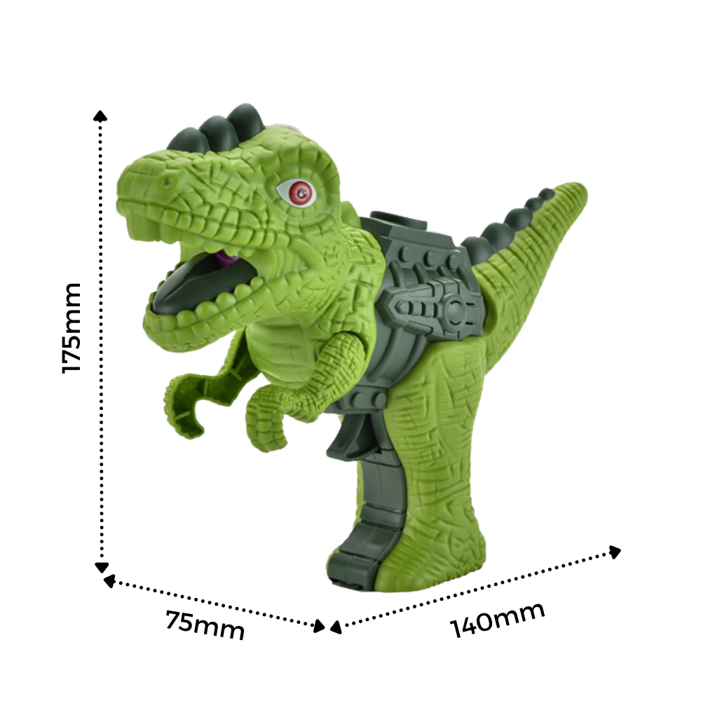 Dinosauro giocattolo pistola a spruzzo di fuoco - Ozerty