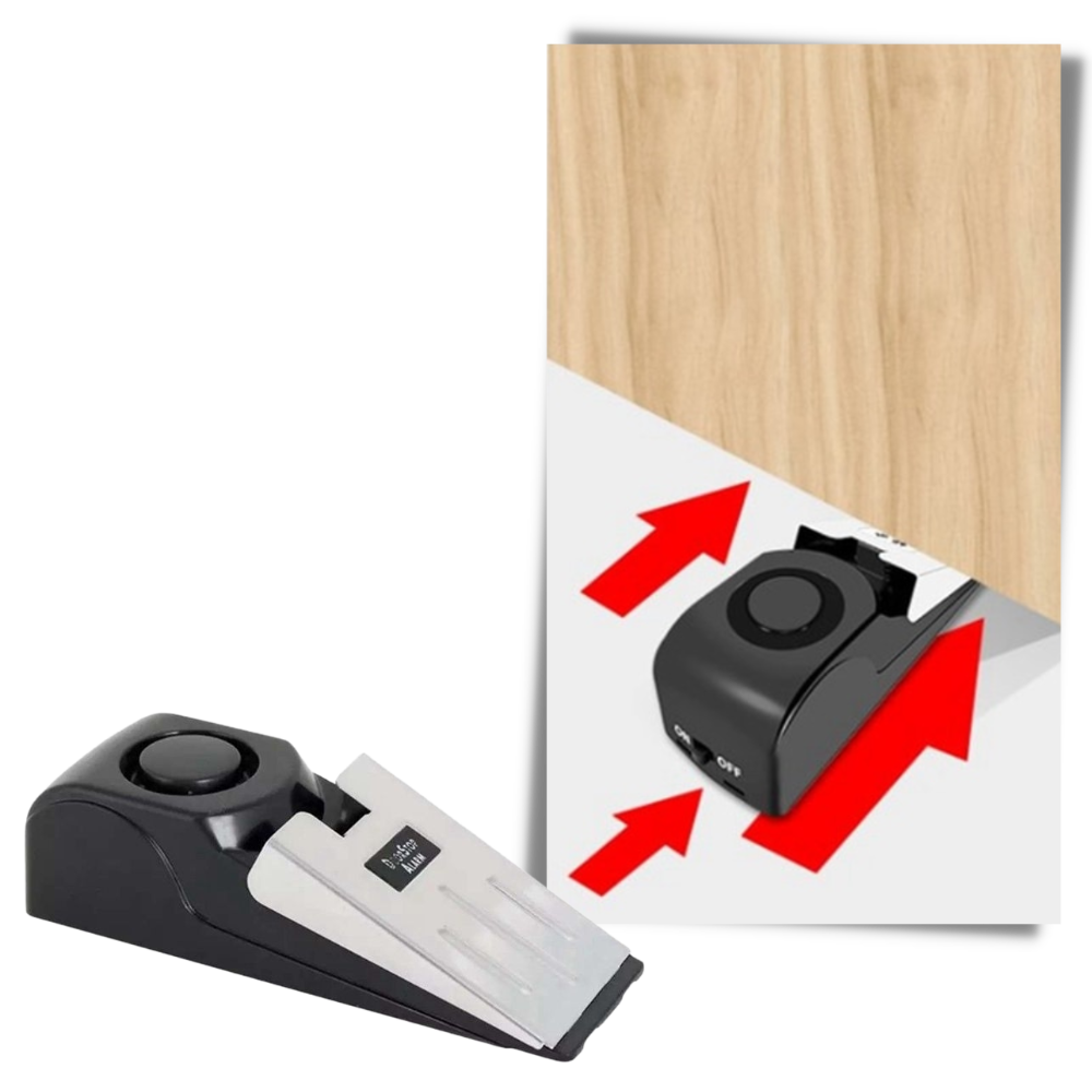 Allarme di sicurezza fermaporta