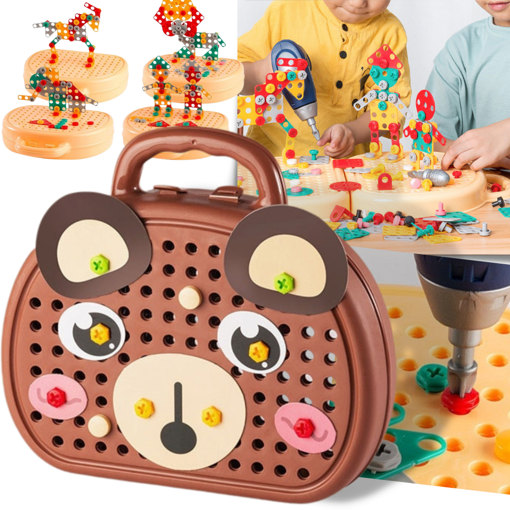 Kit di puzzle educativi e trapani - Ozerty