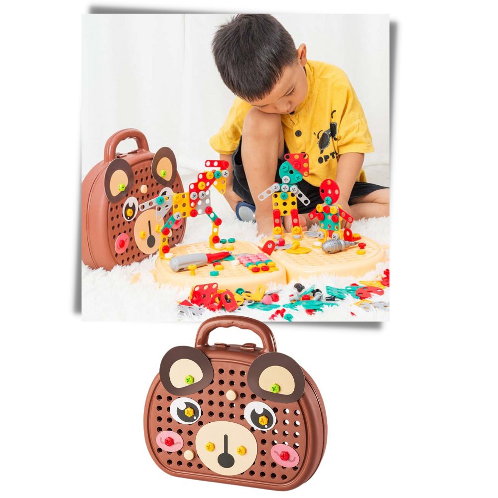 Kit di puzzle educativi e trapani - Ozerty