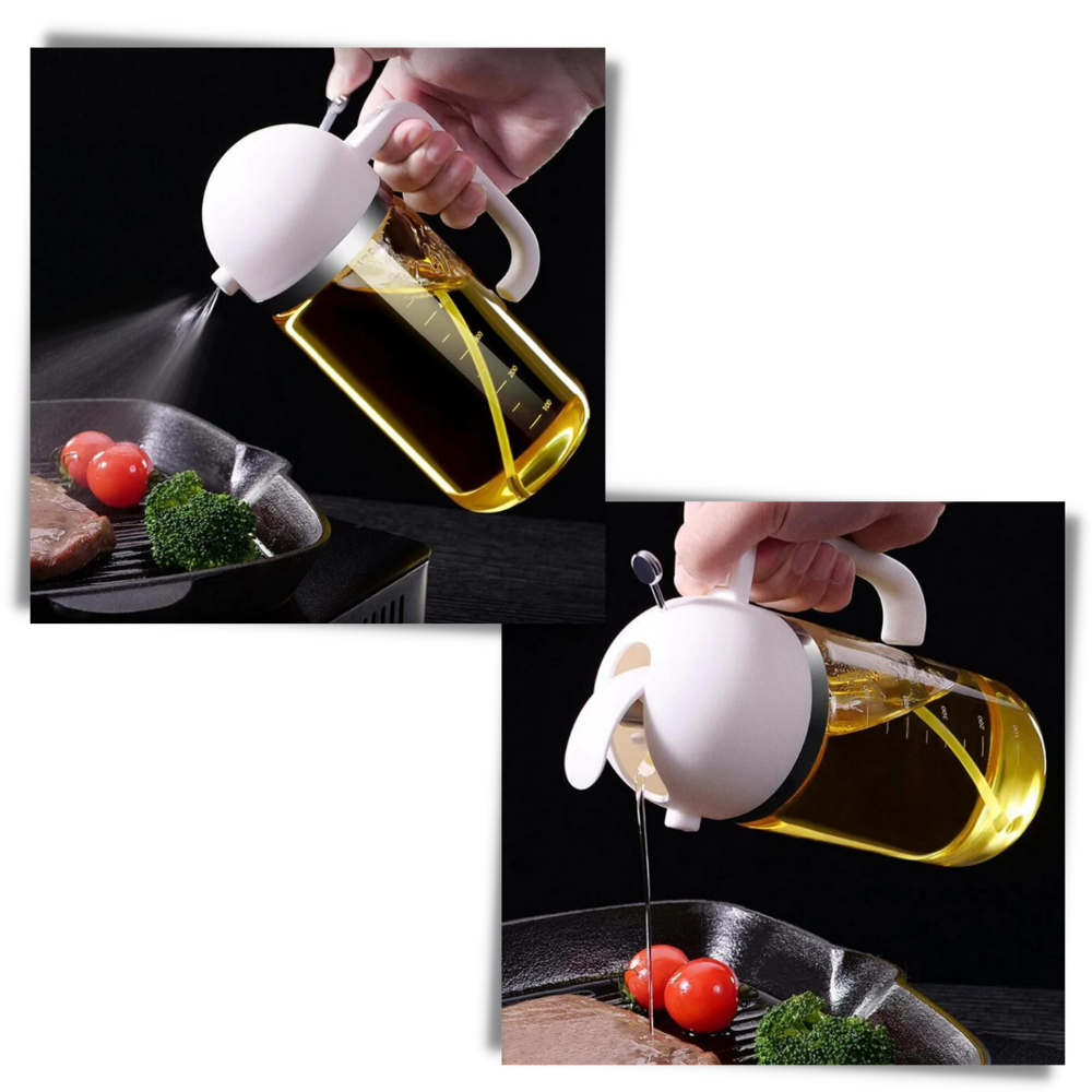 Bottiglia erogatrice di olio Spruzza & Versa - Ozerty