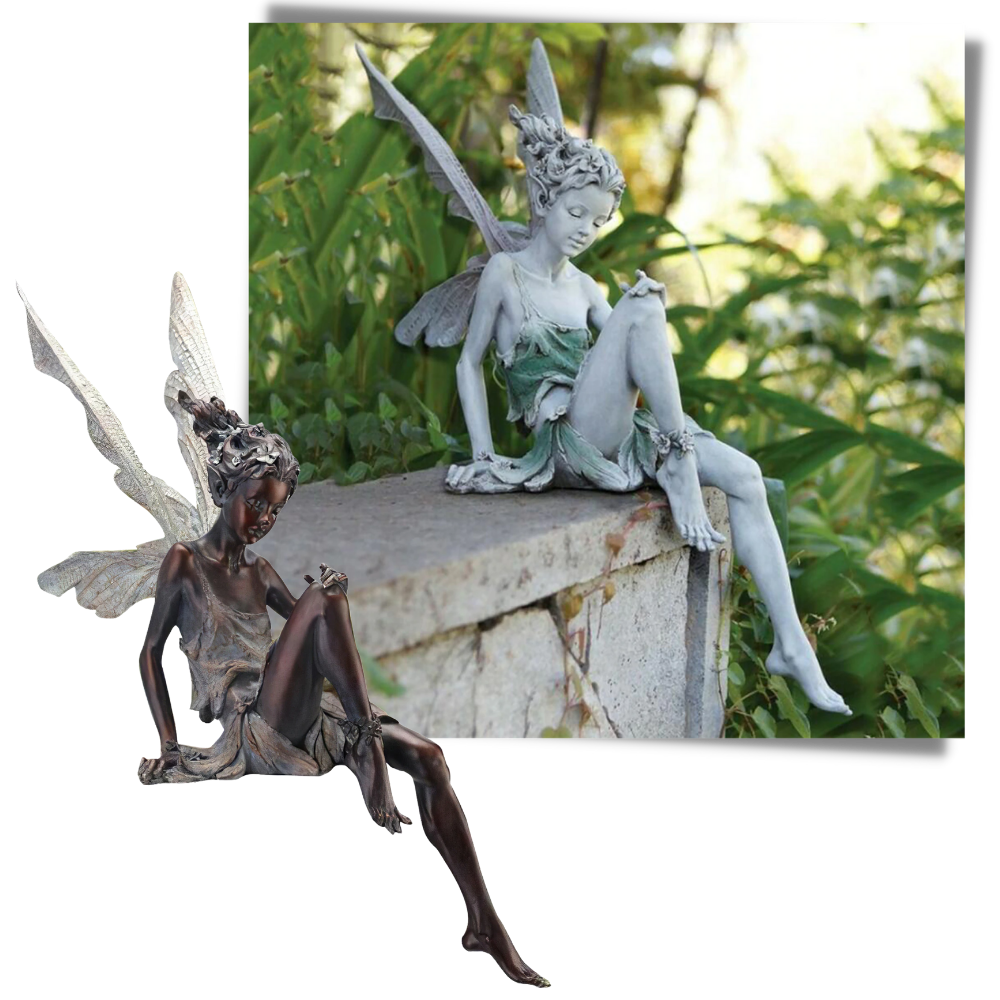 Statua di fata ornamento da giardino - Ozerty