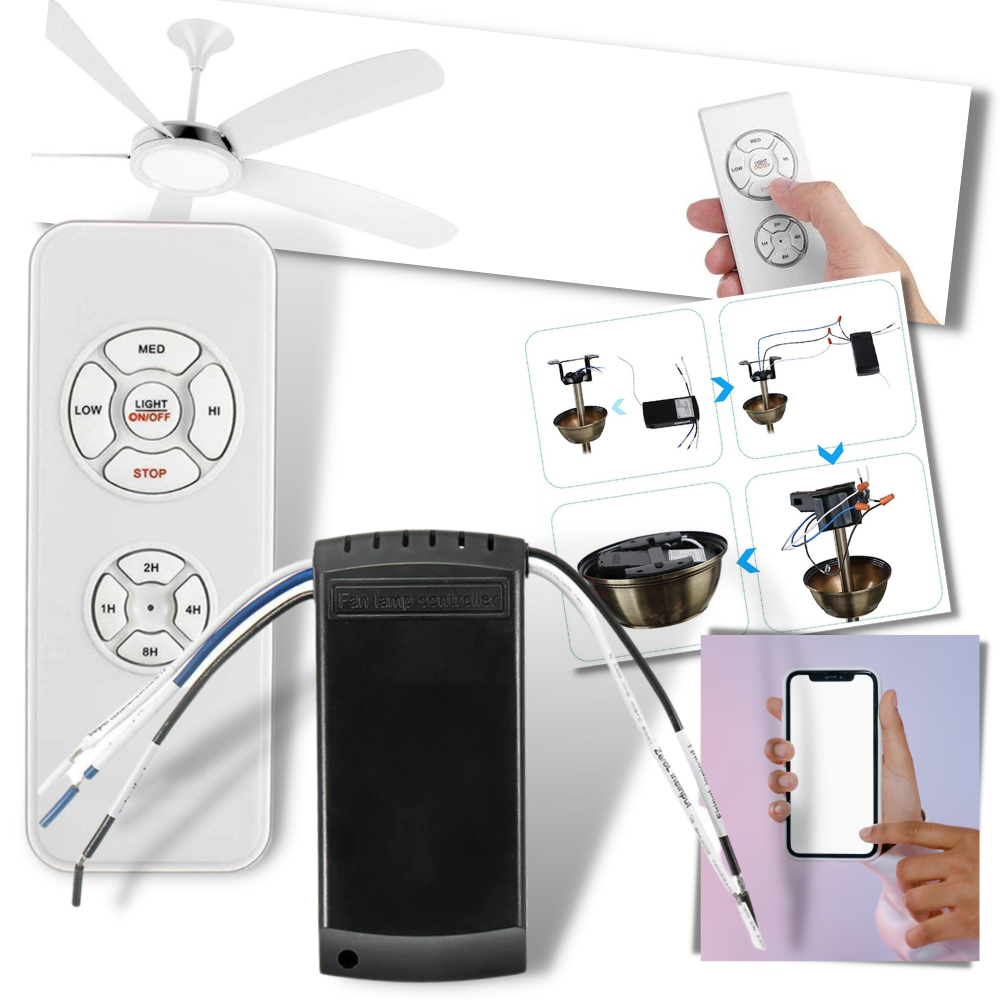 Telecomando universale per ventilatore - Ozerty