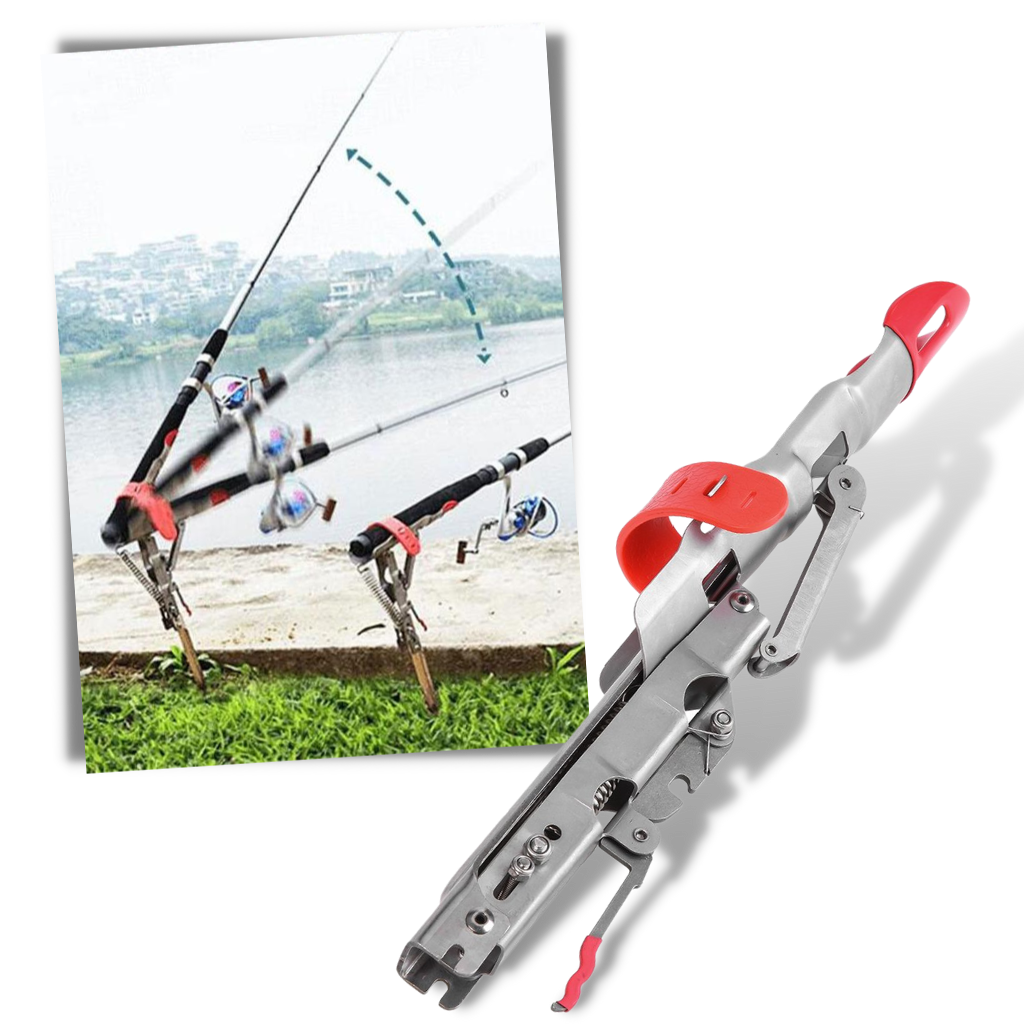 Portacanne da pesca con molle - Ozerty