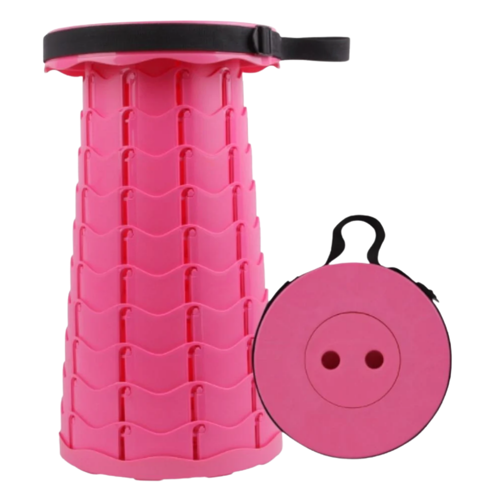 Sgabello portatile retrattile