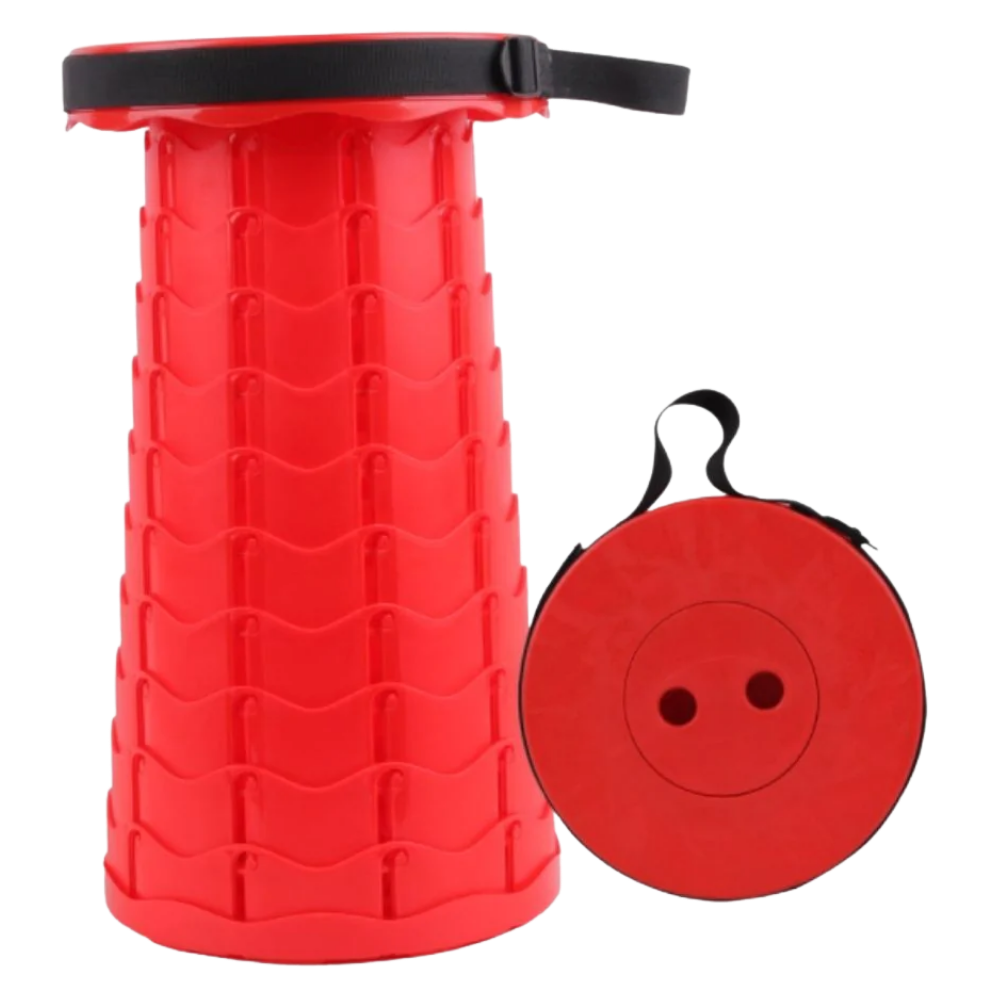 Sgabello portatile retrattile