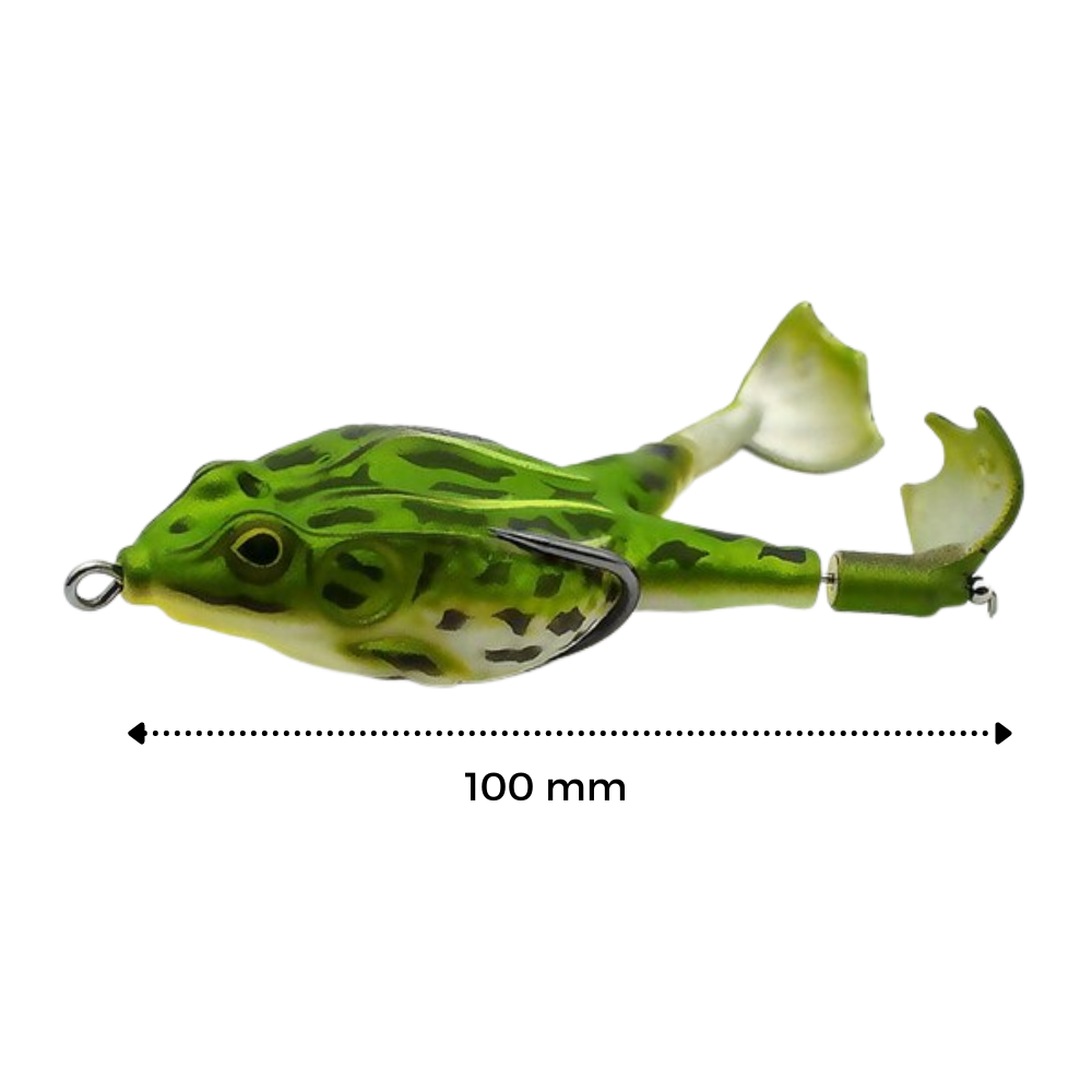 Esca da pesca a rana in silicone - Ozerty