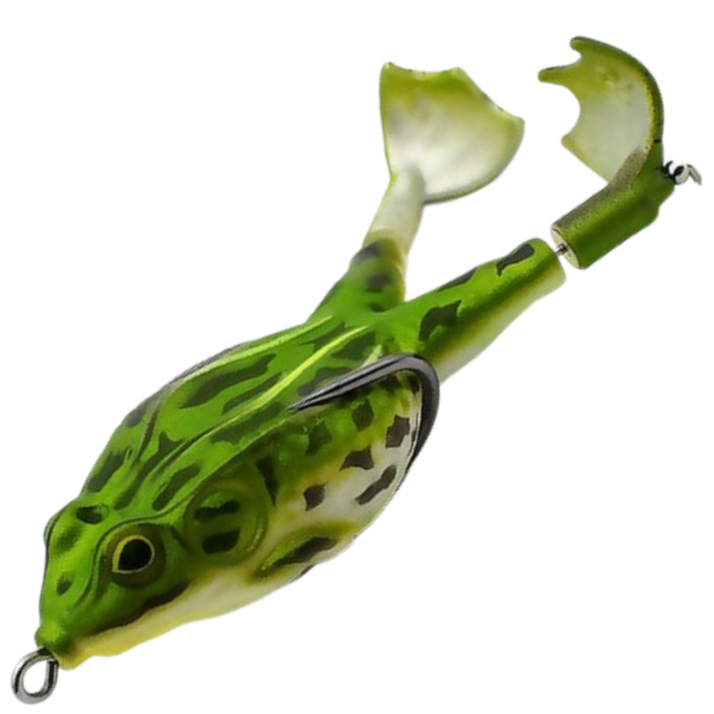 Esca da pesca a rana in silicone - Ozerty