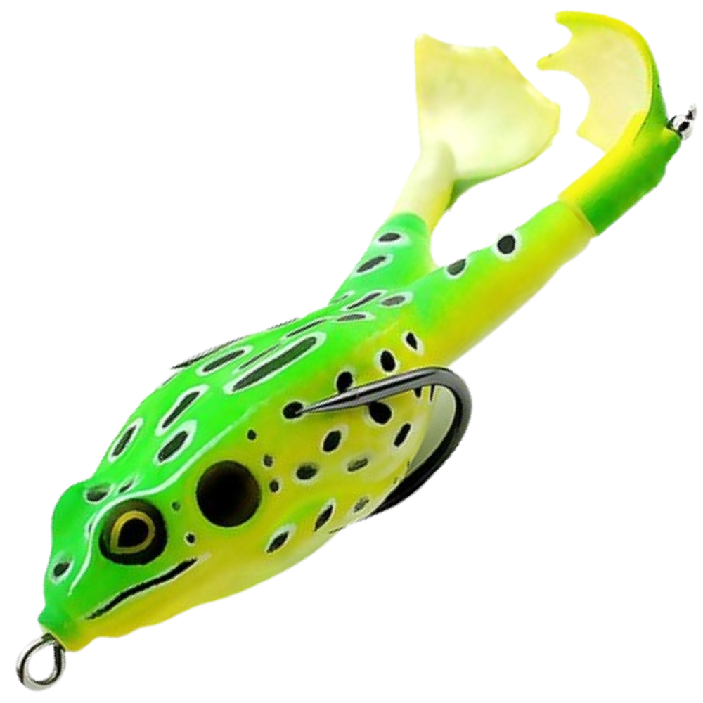 Esca da pesca a rana in silicone