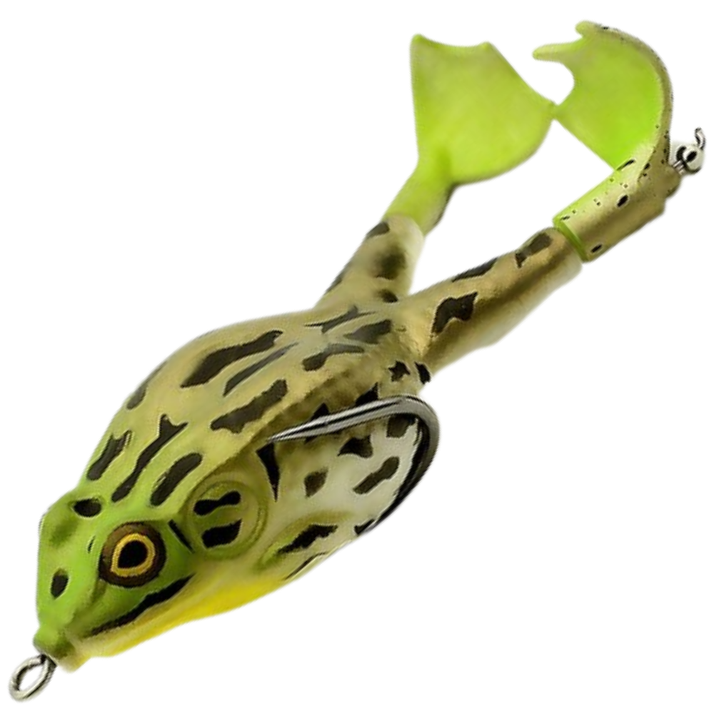 Esca da pesca a rana in silicone