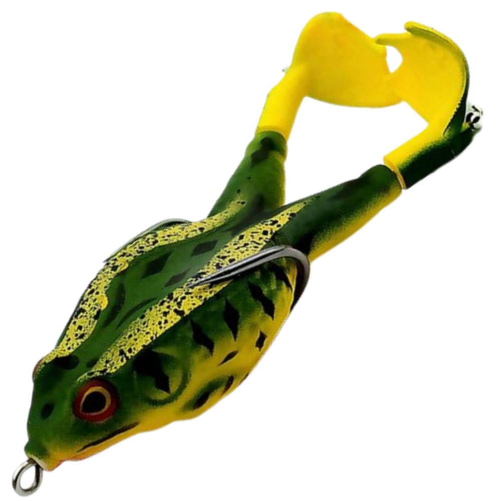 Esca da pesca a rana in silicone