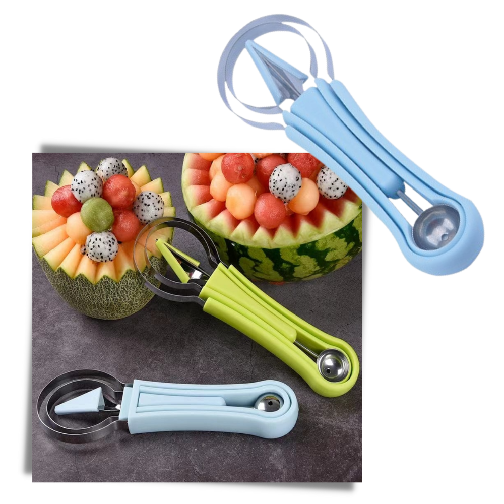 Set di utensili per intagliare e affettare la frutta - Ozerty
