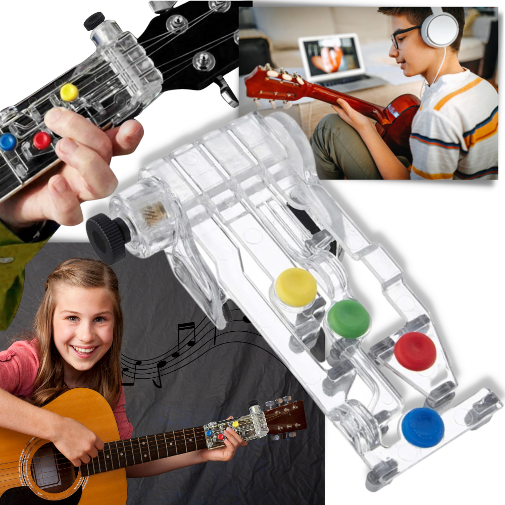 Strumento per l'apprendimento degli accordi di chitarra - Ozerty