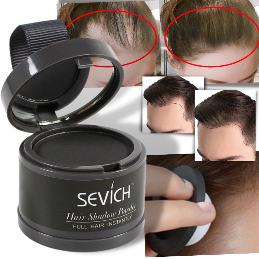Polvere correttrice per le radici dei capelli - Ozerty