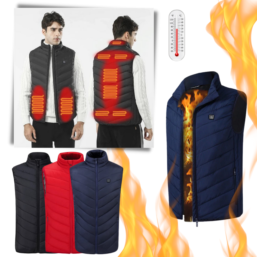 Gilet riscaldato unisex  - Ozerty