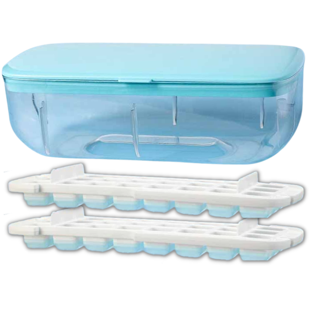 Vassoio per cubetti di ghiaccio in silicone - Ozerty
