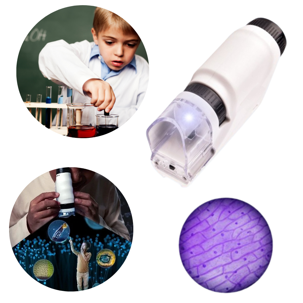 Microscopio palmare per bambini - Ozerty