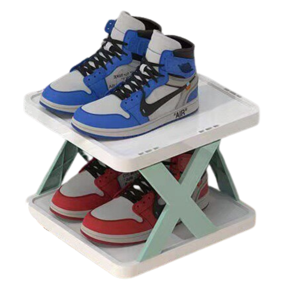 Scaffale organizzatore di scarpe multistrato