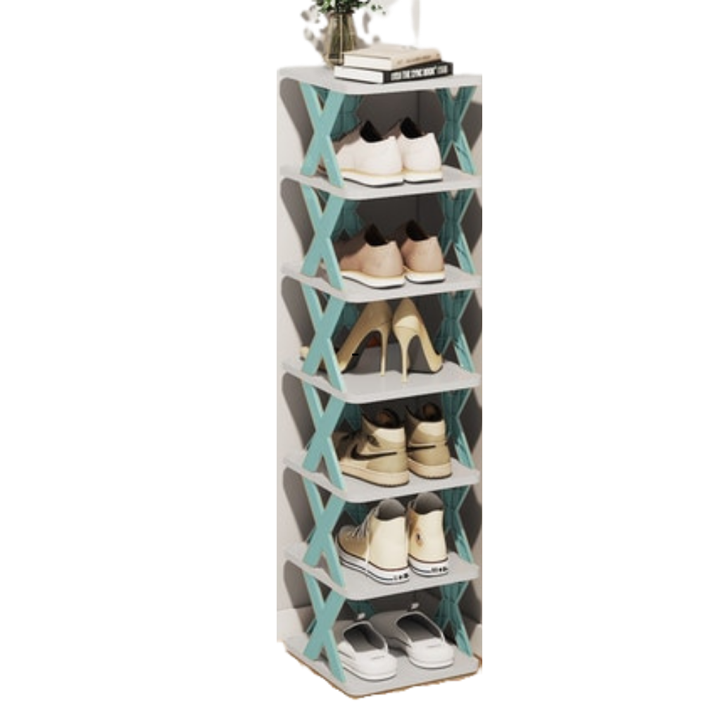 Scaffale organizzatore di scarpe multistrato