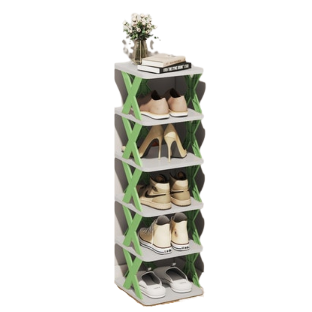 Scaffale organizzatore di scarpe multistrato