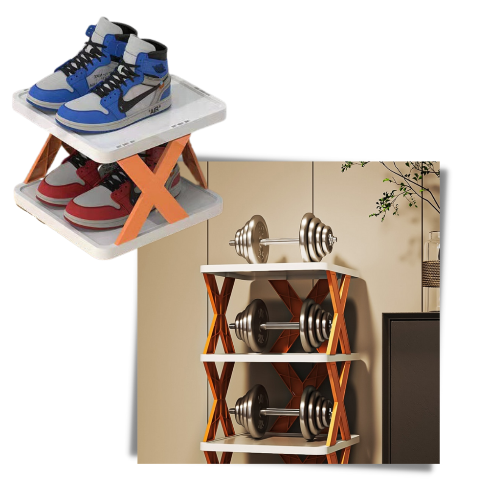 Scaffale organizzatore di scarpe multistrato - Ozerty