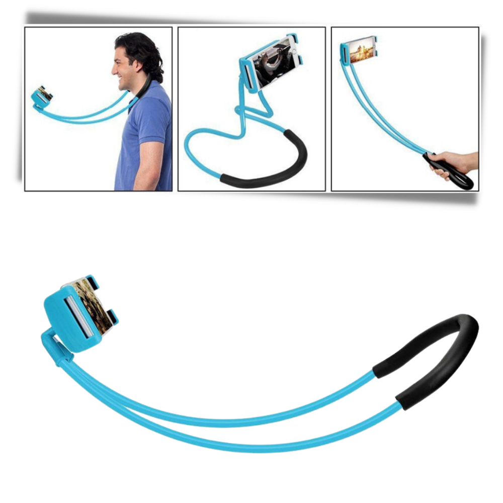 Supporto per telefono a mani libere supporto da collo - Ozerty