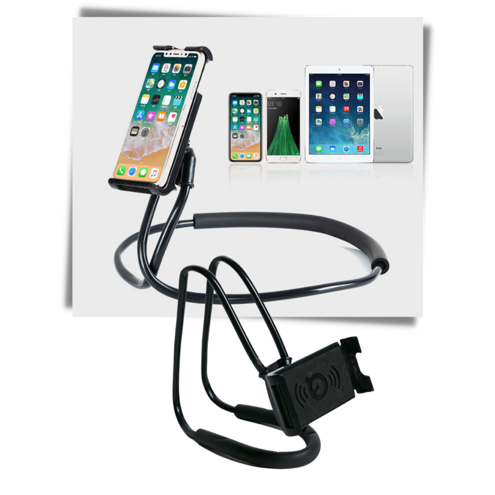 Supporto per telefono a mani libere supporto da collo - Ozerty