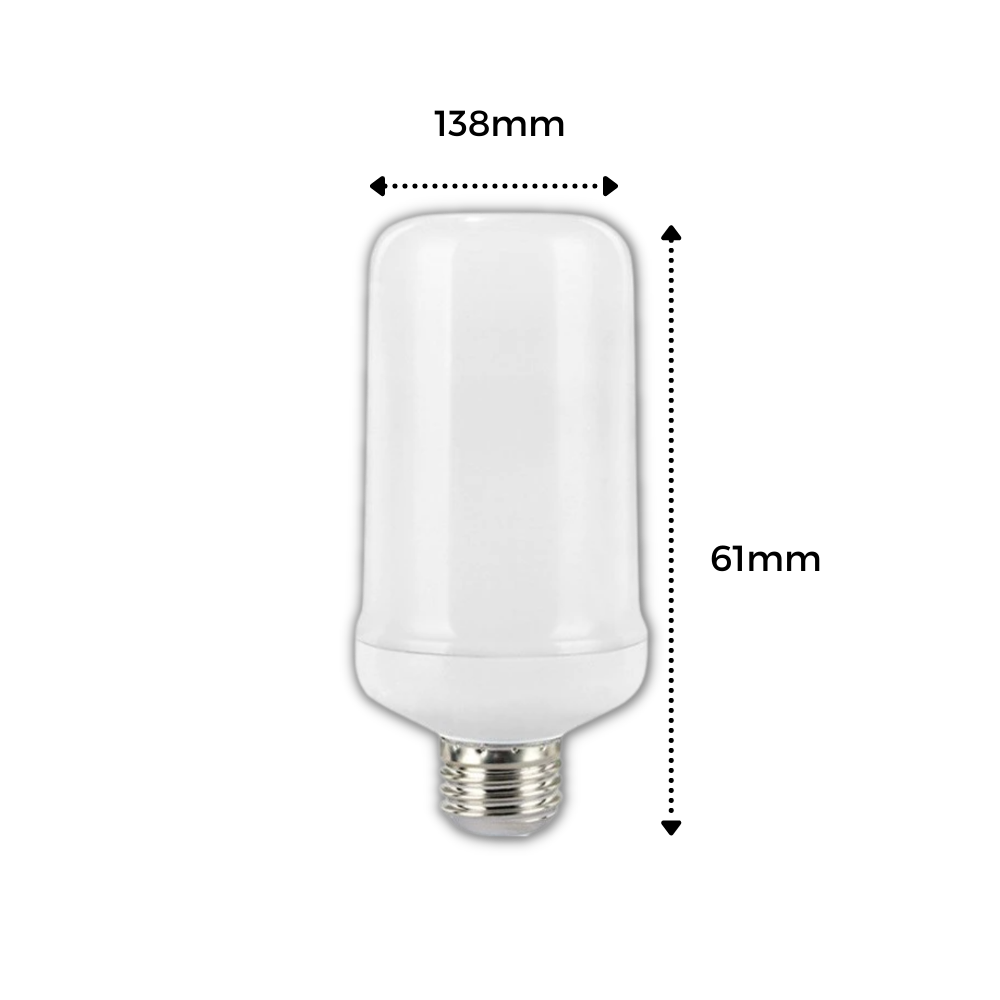 Lampada a LED con Effetto Fiamma - Ozerty