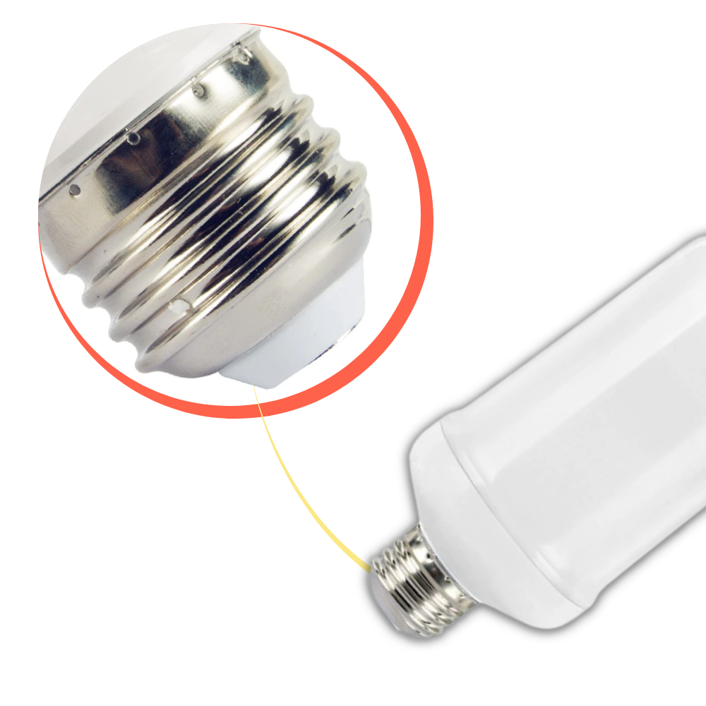 Lampada a LED con Effetto Fiamma - Ozerty