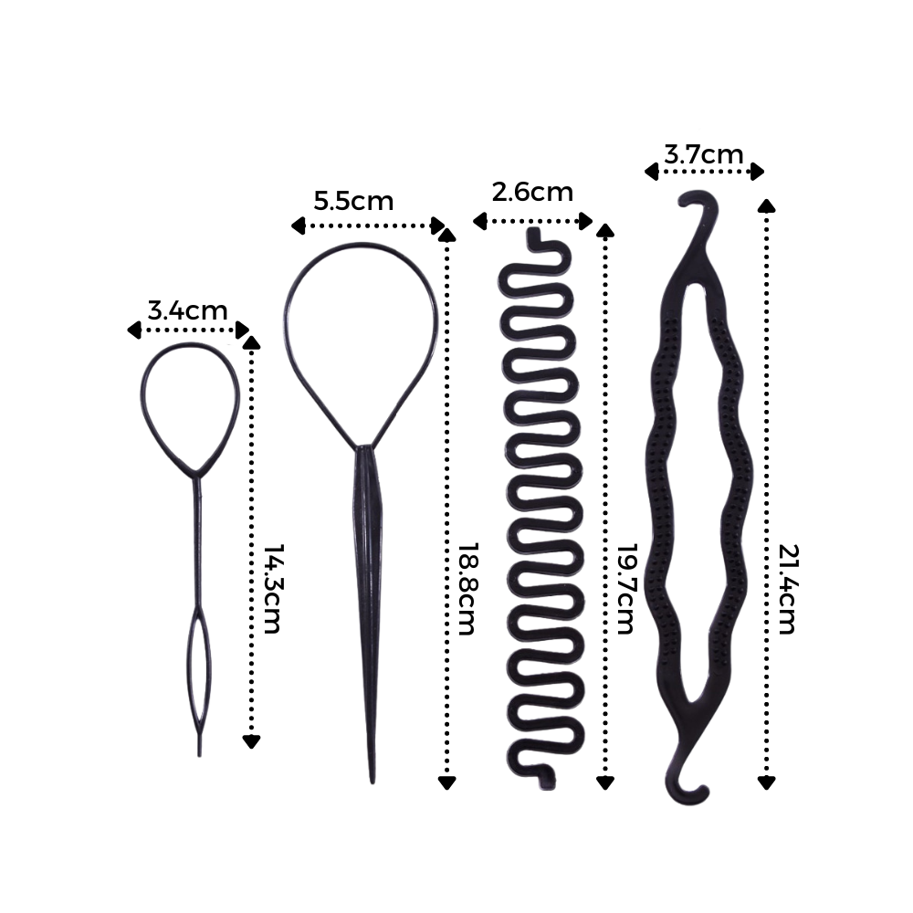 Kit per intrecciare i capelli - Ozerty