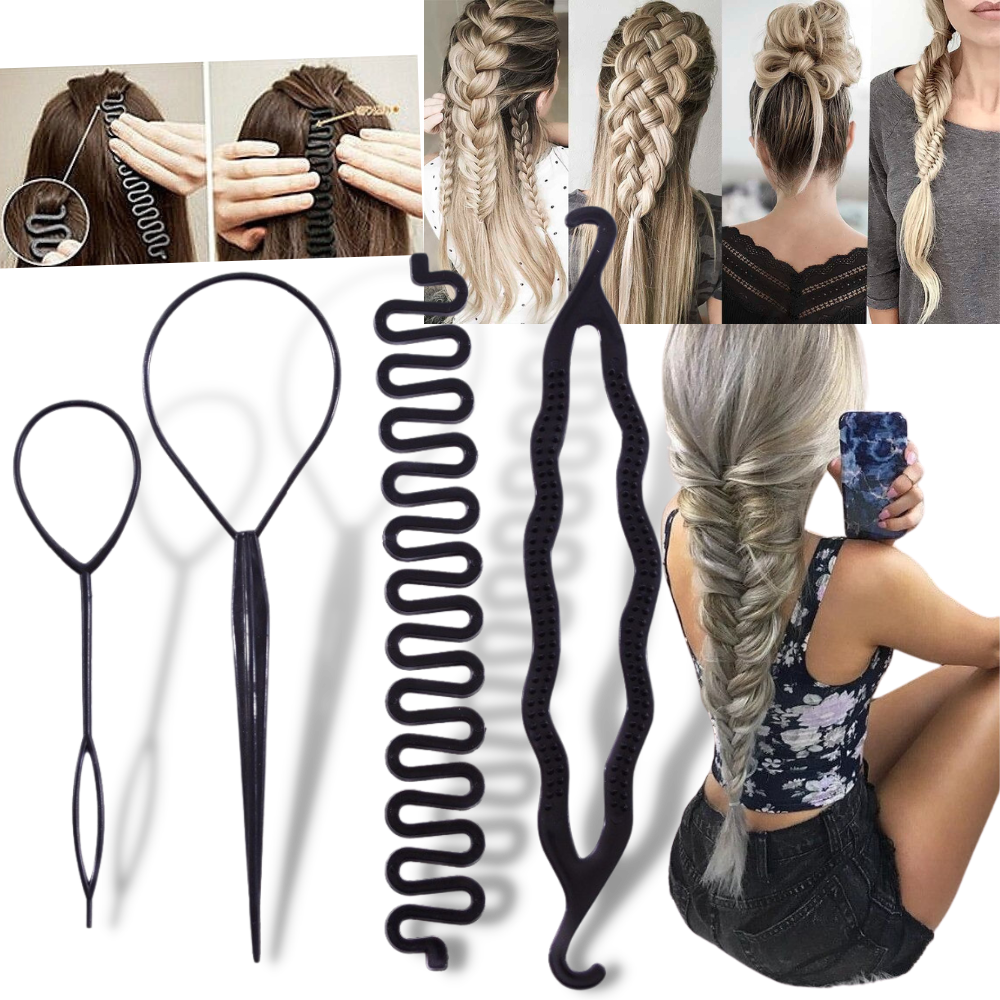 Kit per intrecciare i capelli - Ozerty