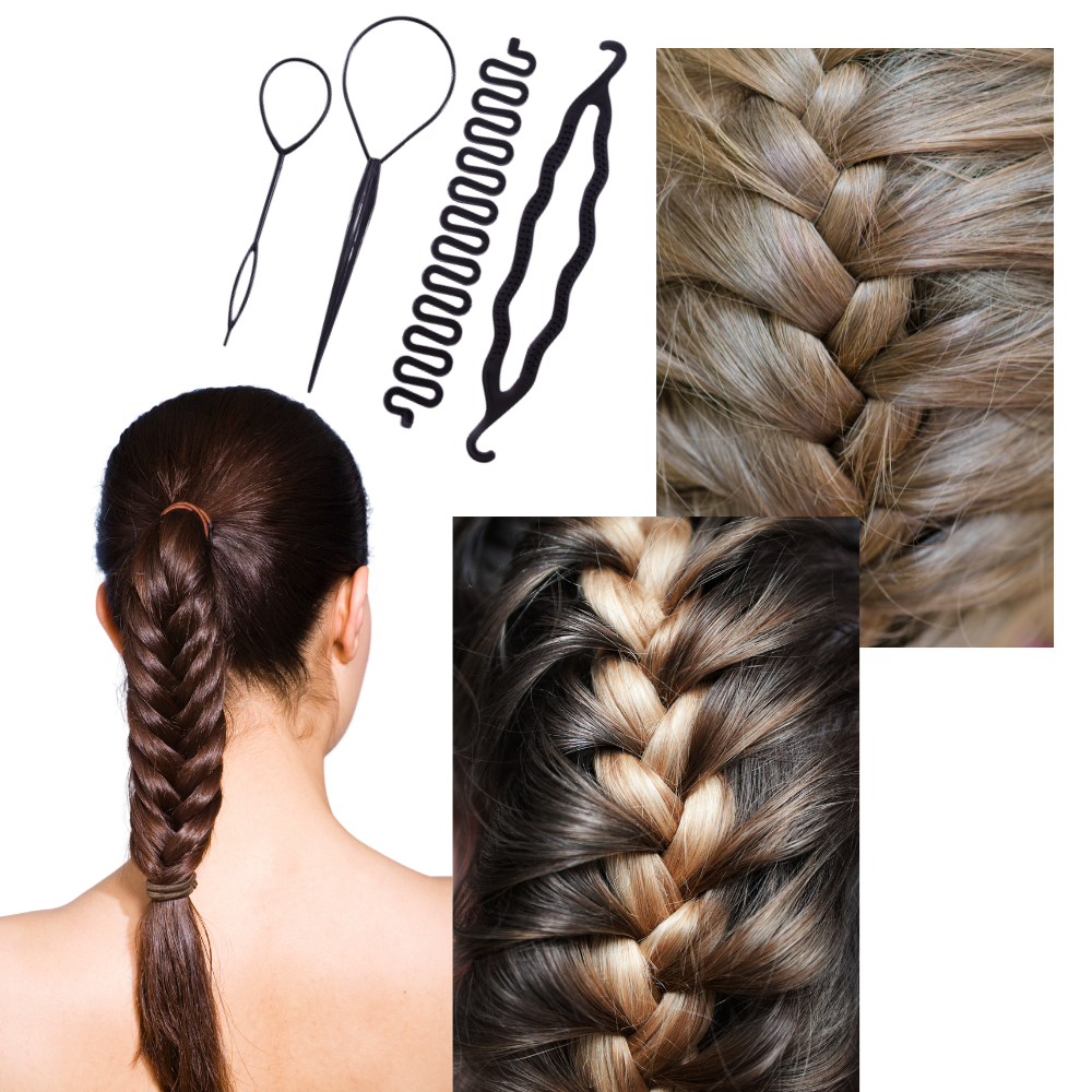 Kit per intrecciare i capelli - Ozerty