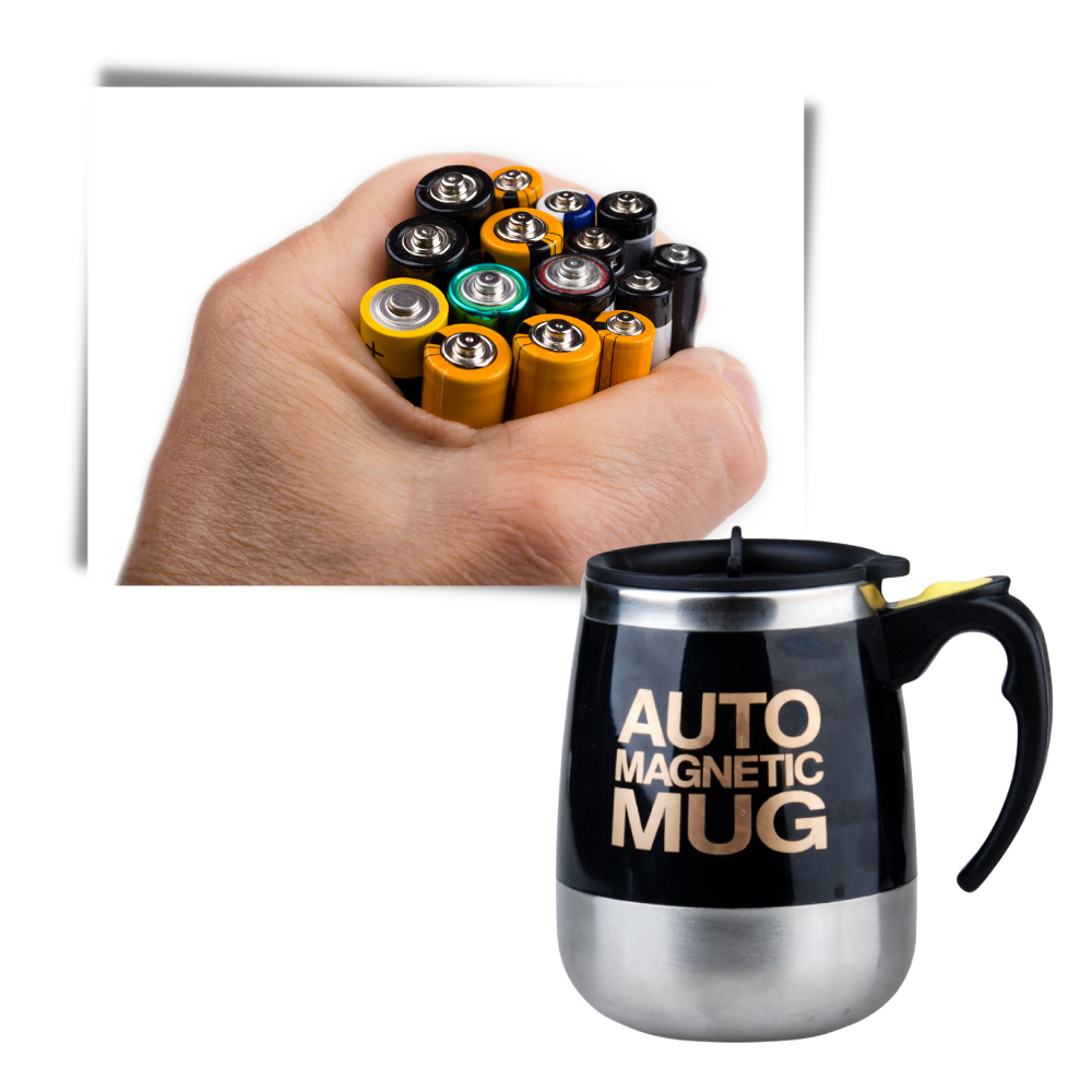 Tazza magnetica auto-agitante