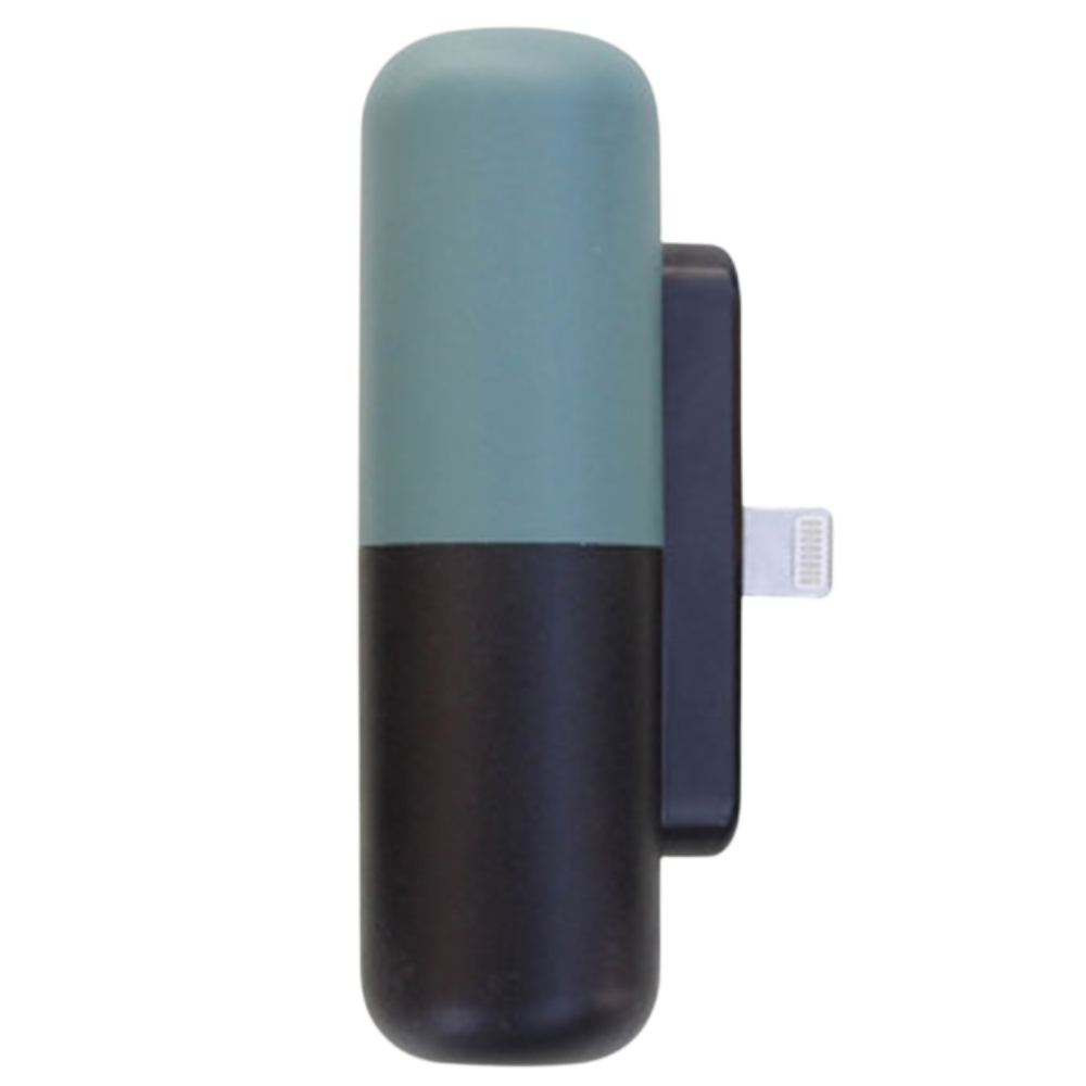 Mini power-bank portatile a forma di capsula