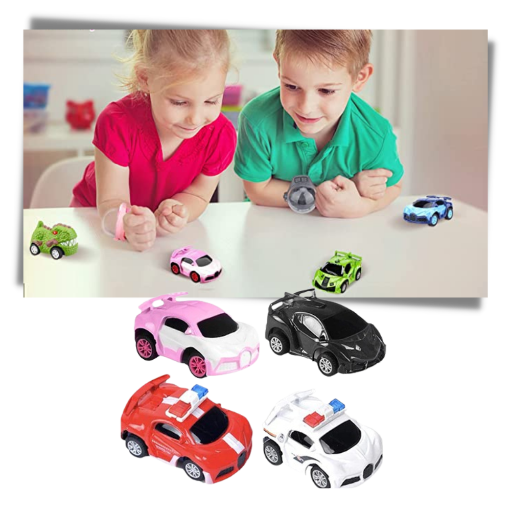 Orologio con auto telecomandata ricaricabile - Ozerty