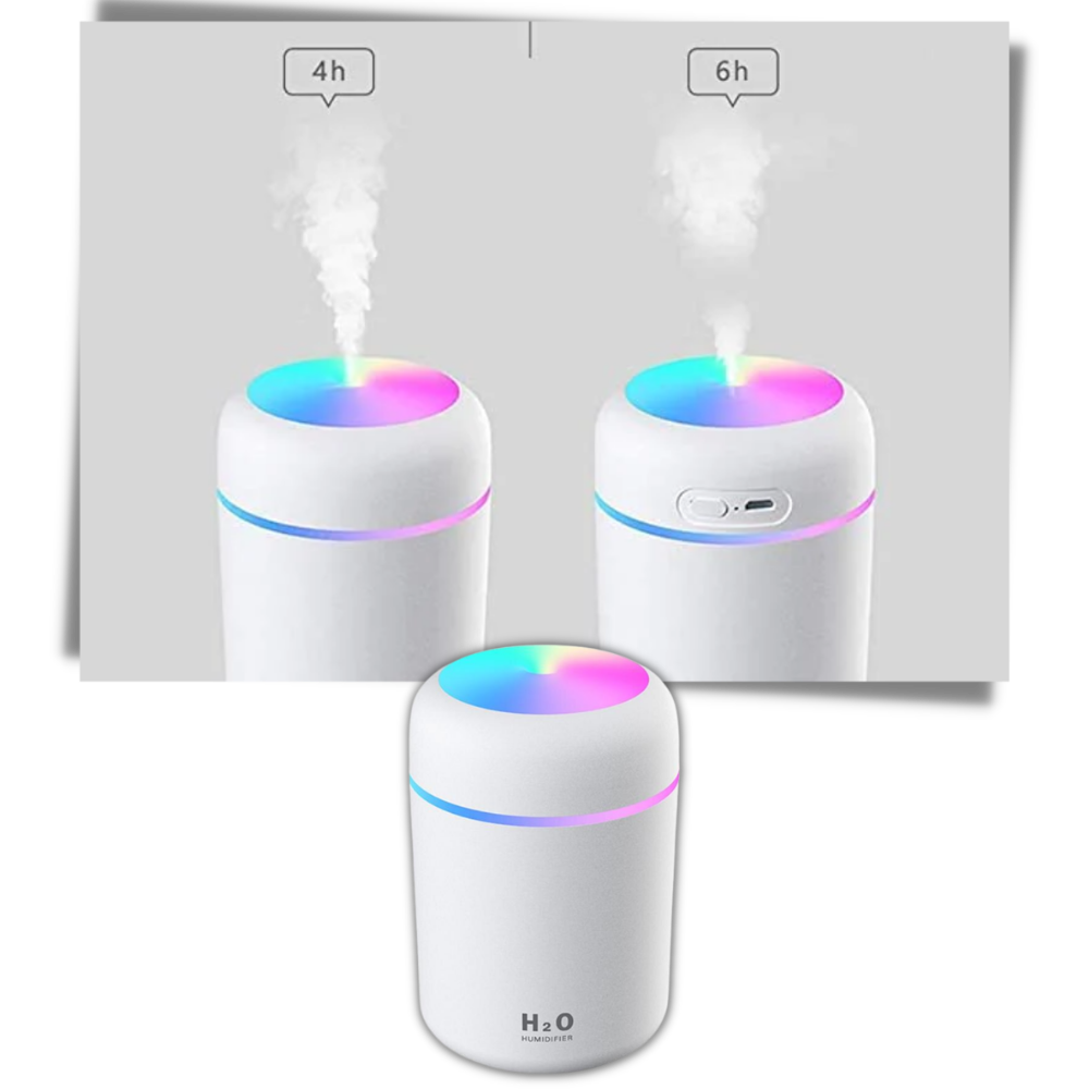 Mini umidificatore e diffusore d'aria per aromaterapia - Ozerty