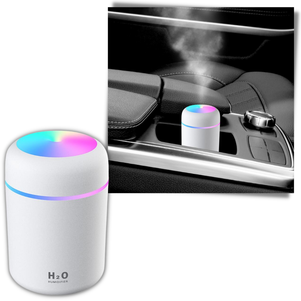 Mini umidificatore e diffusore d'aria per aromaterapia