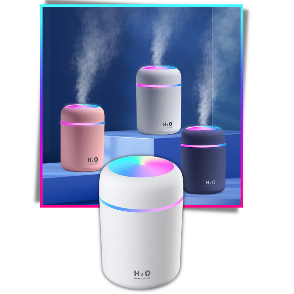 Mini umidificatore e diffusore d'aria per aromaterapia - Ozerty
