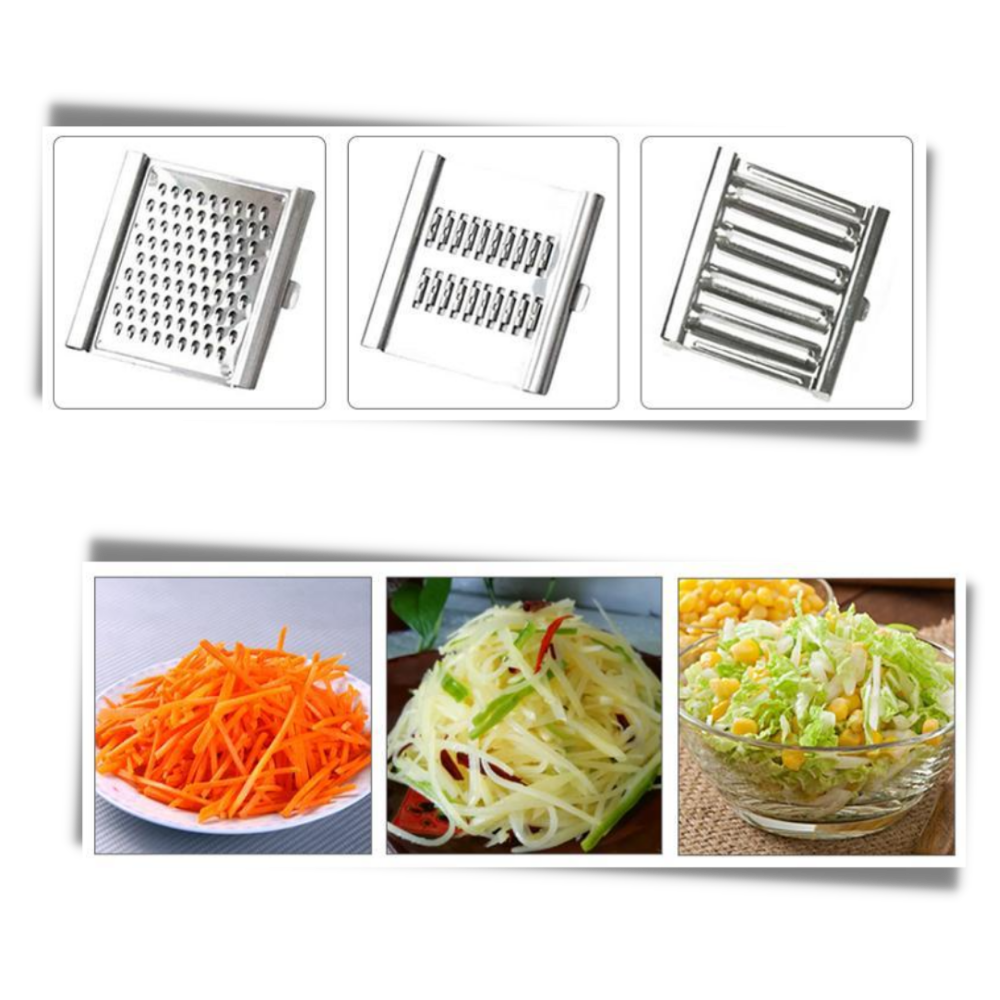 Affettatrice e grattugia da cucina multiuso - Ozerty