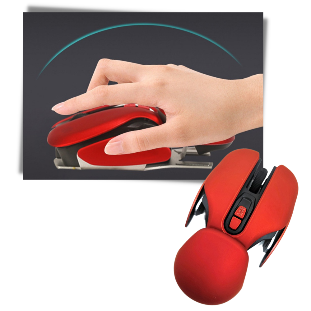 Mouse da gioco ergonomico senza fili - Ozerty